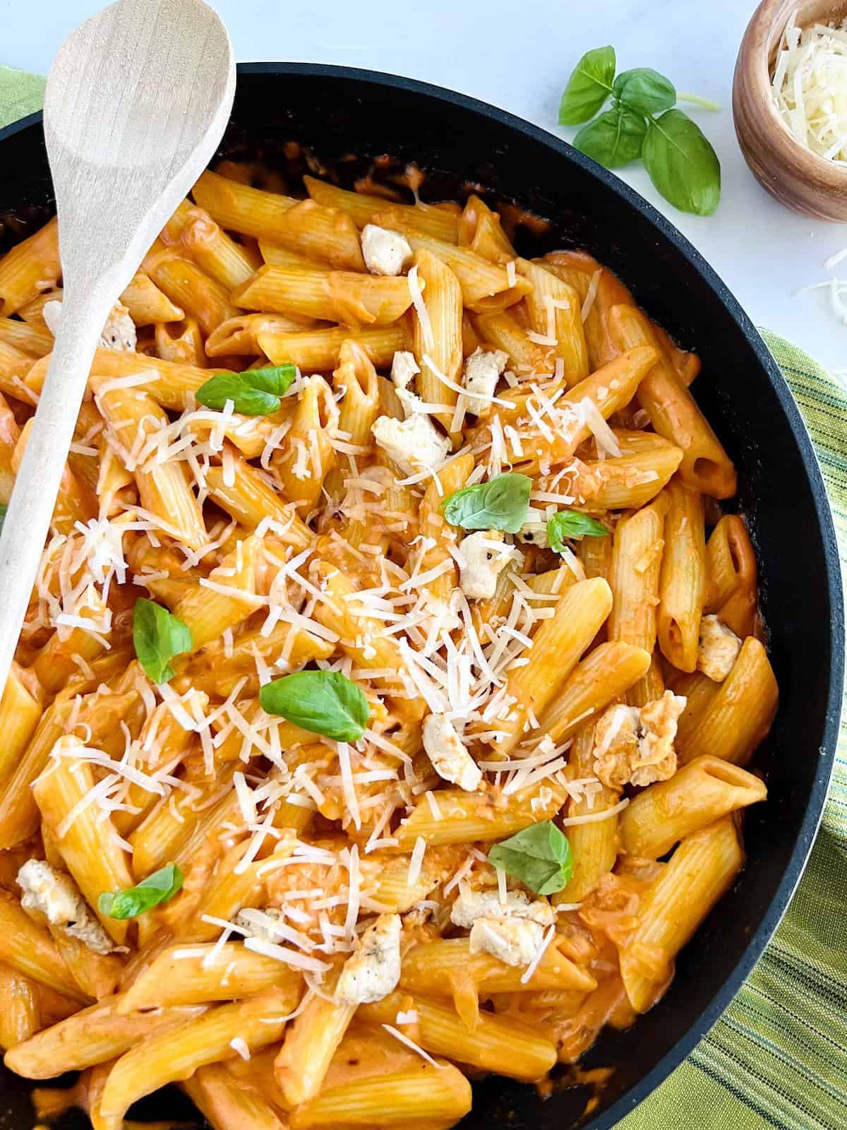 Penne alla Vodka with Chicken