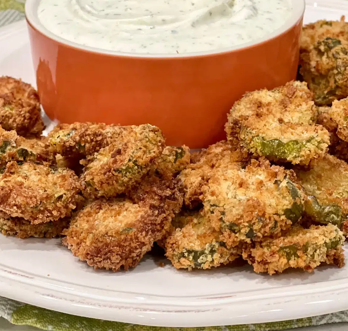 Air Fryer Pickle Chips