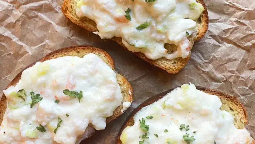 Shrimp Rangoon Toast