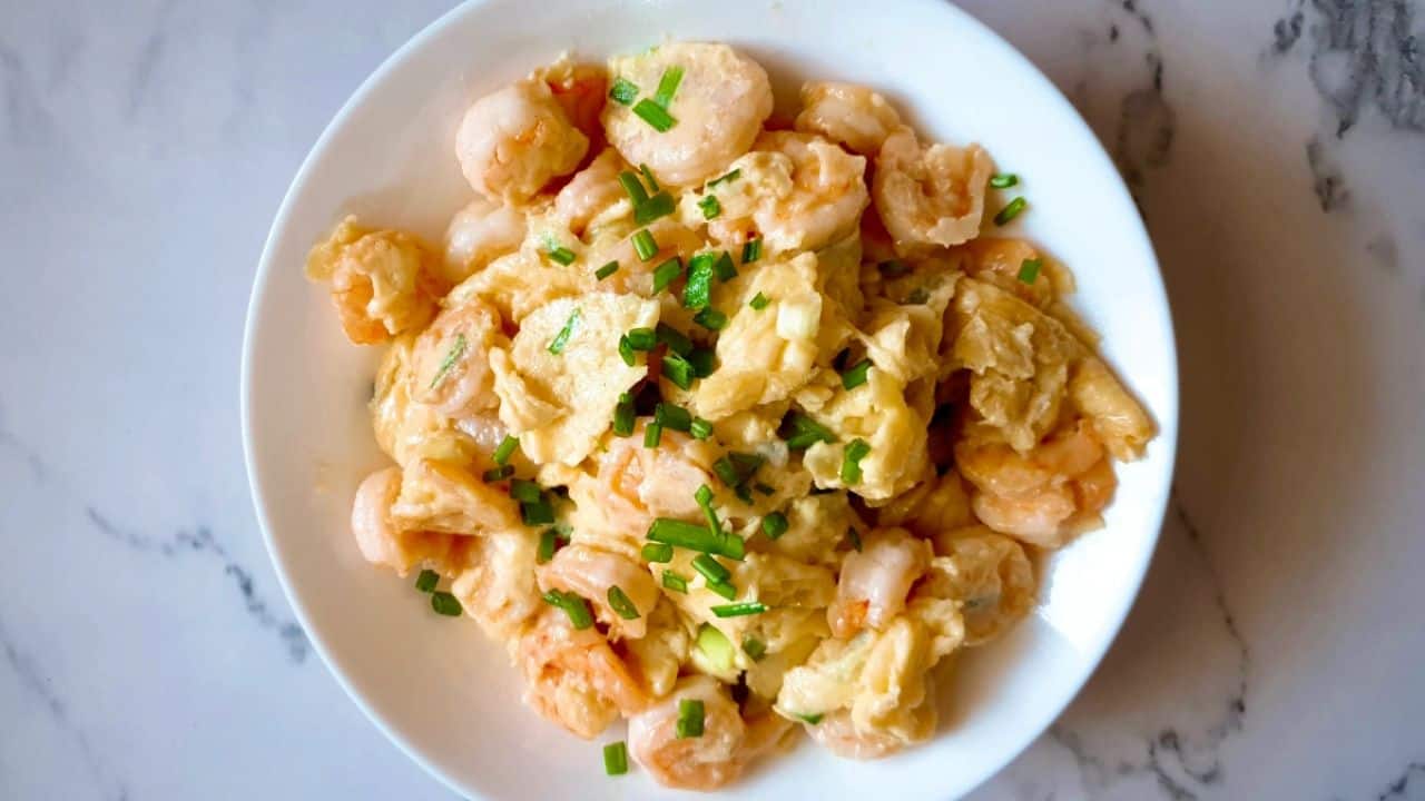 Shrimp and Egg Recipe
