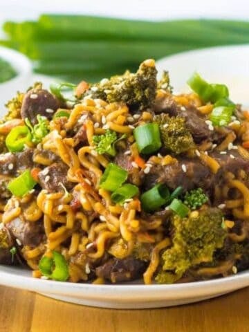 Slow Cooker Beef Ramen