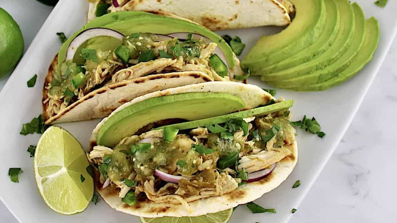Slow Cooker Salsa Verde Chicken