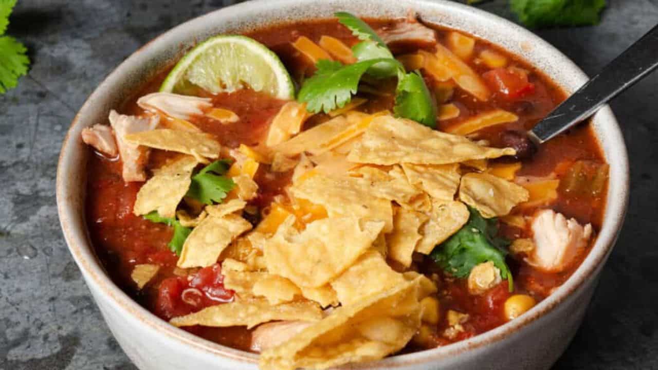 Slow Cooker Taco Soup