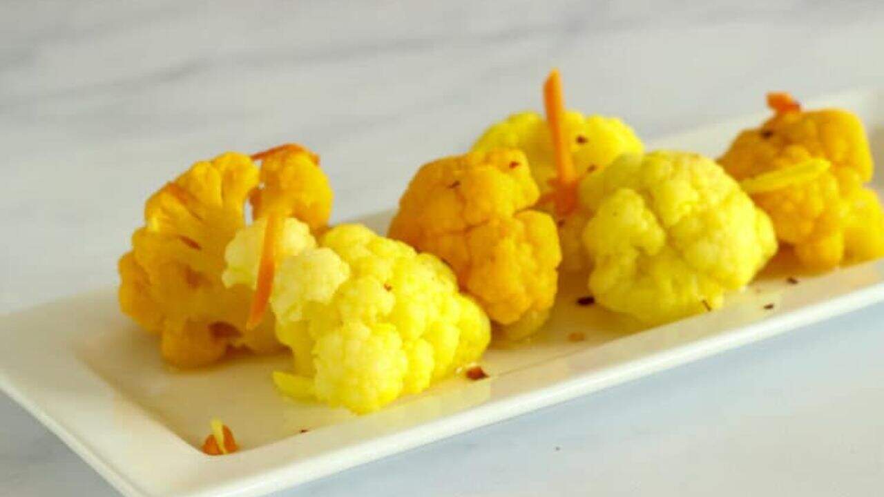 Spicy Pickled Cauliflower