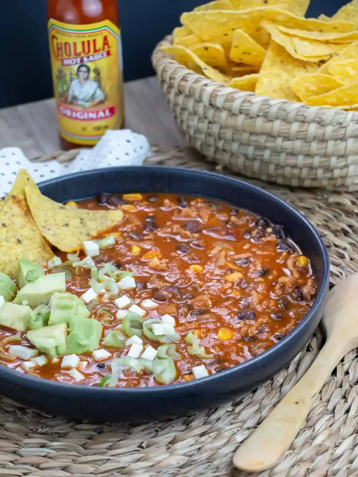 Taco Soup with Ground Beef