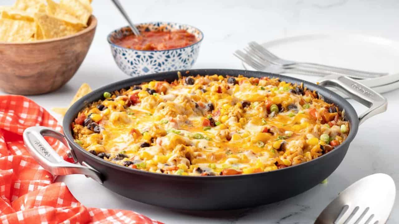 Tex-Mex Chicken and Rice Skillet