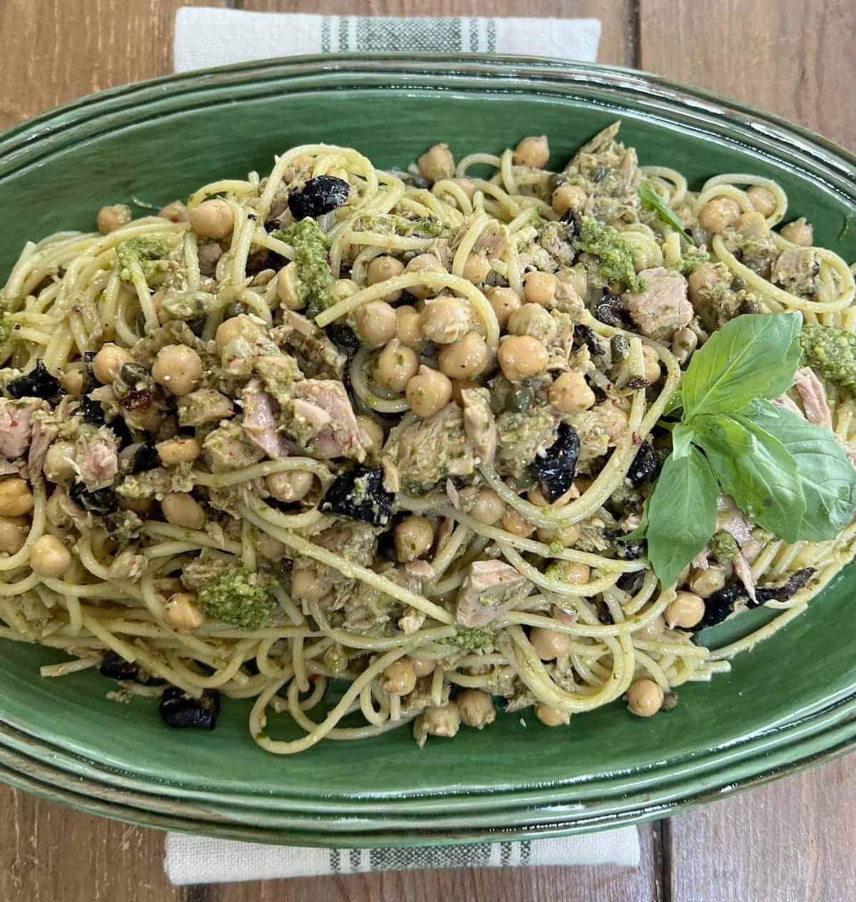 Tuna Pasta with Pesto
