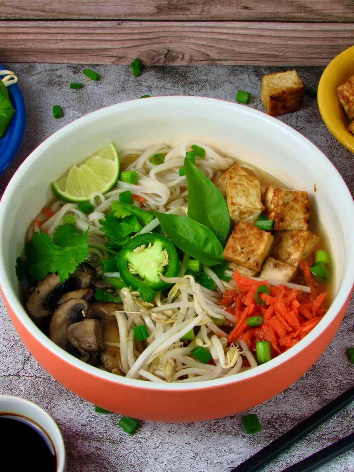 Vegan Pho with Tofu