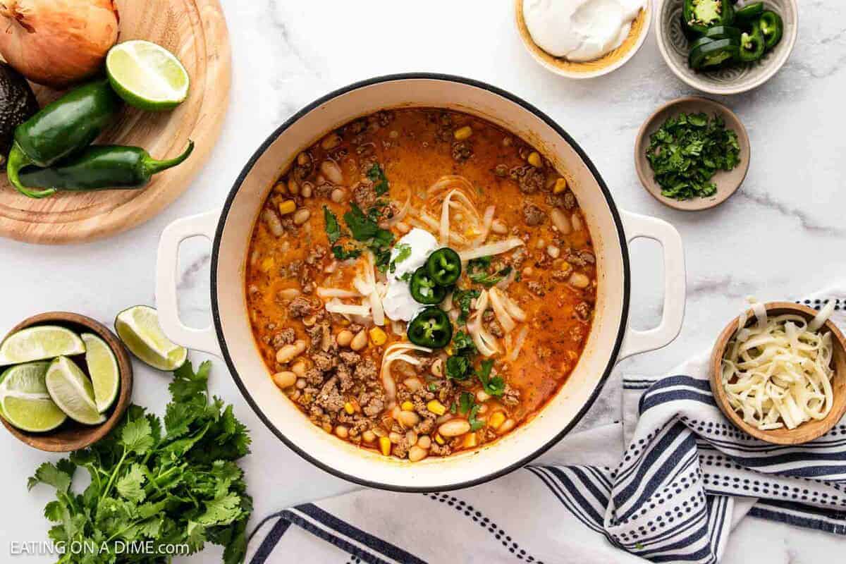 White Bean Turkey Chili