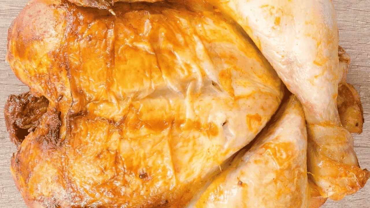 Simple Whole Roasted Chicken