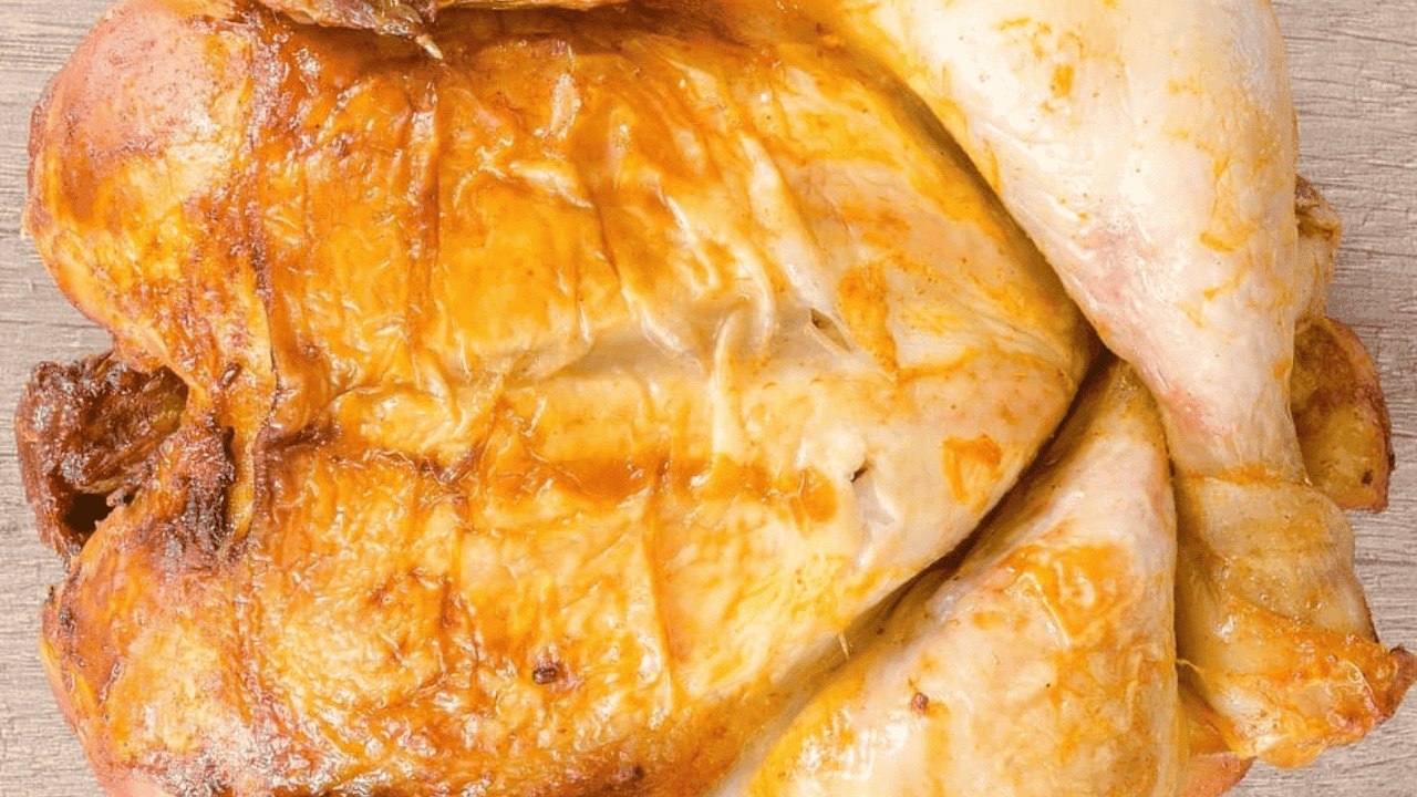 Simple Whole Roasted Chicken