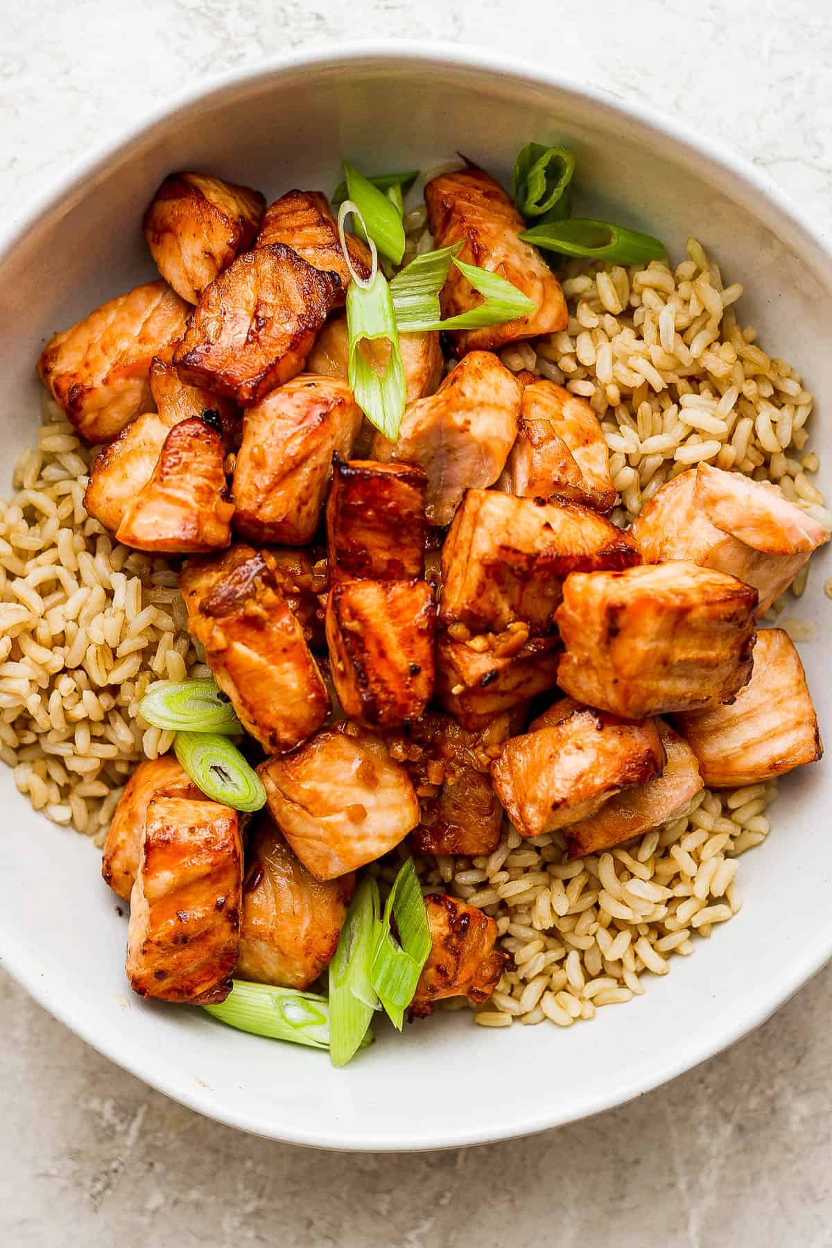 Air Fryer Salmon Bites