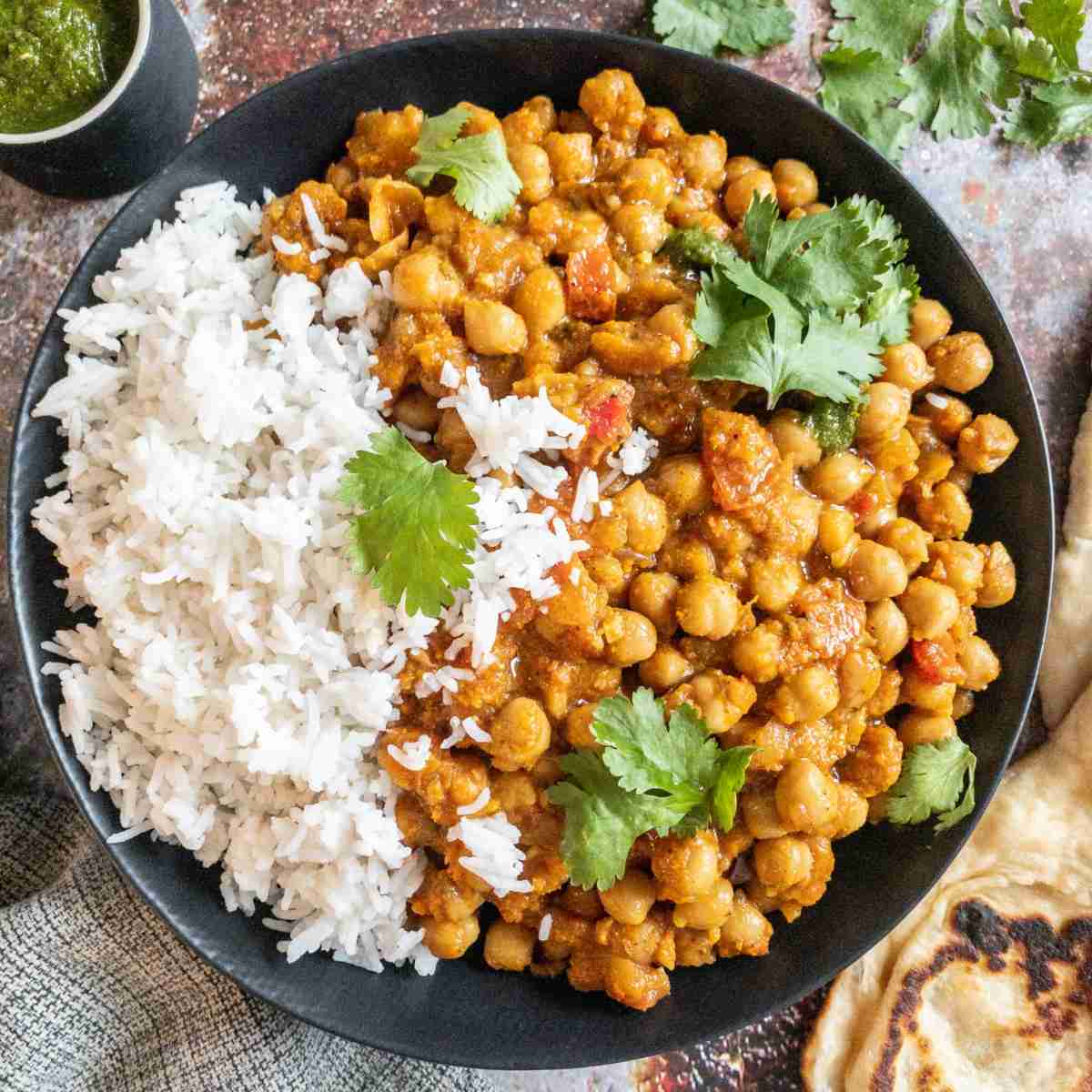 masala chana instant pot
