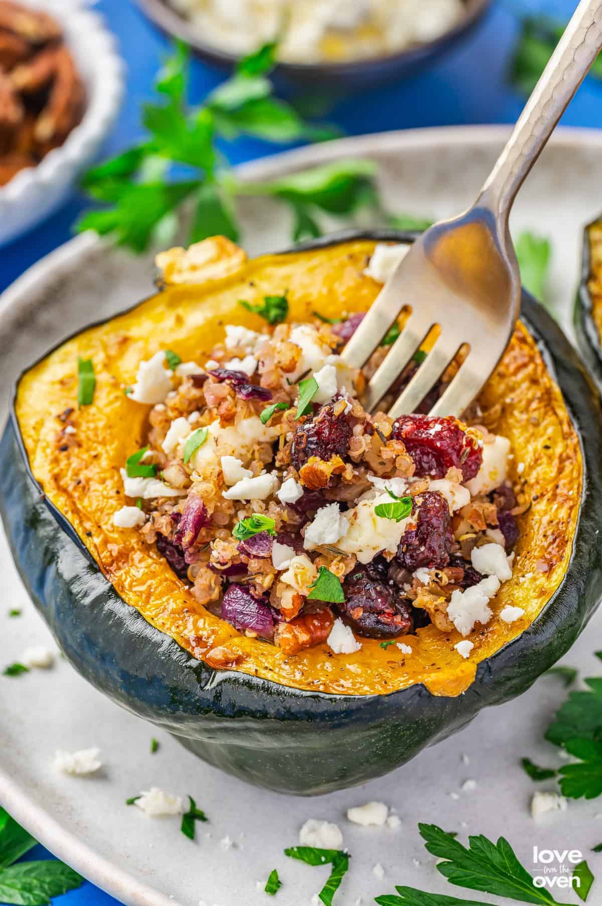Stuffed Acorn Squash