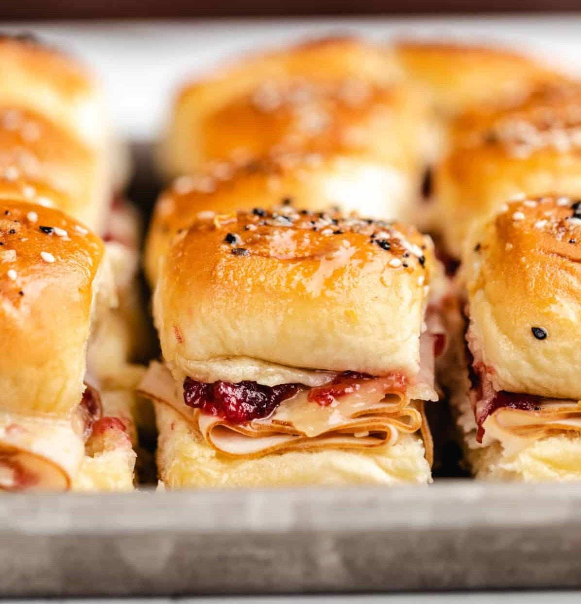 Turkey Cranberry Sliders