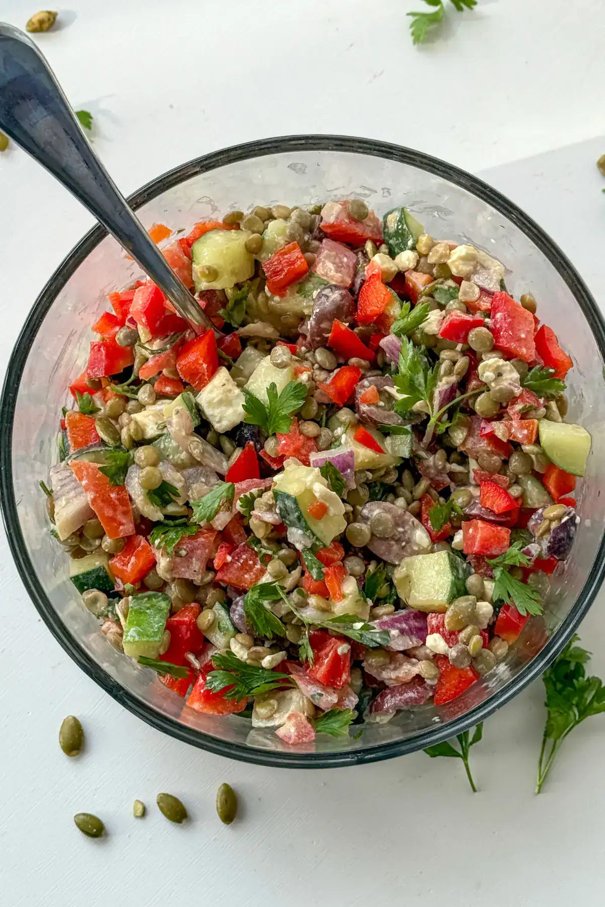 Lentil Salad With Nooch