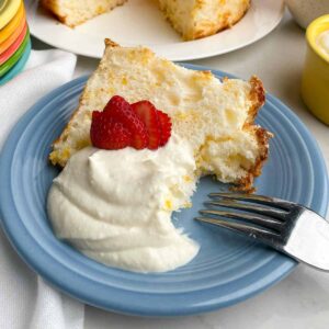 2 Ingredient Orange Angel Food Cake