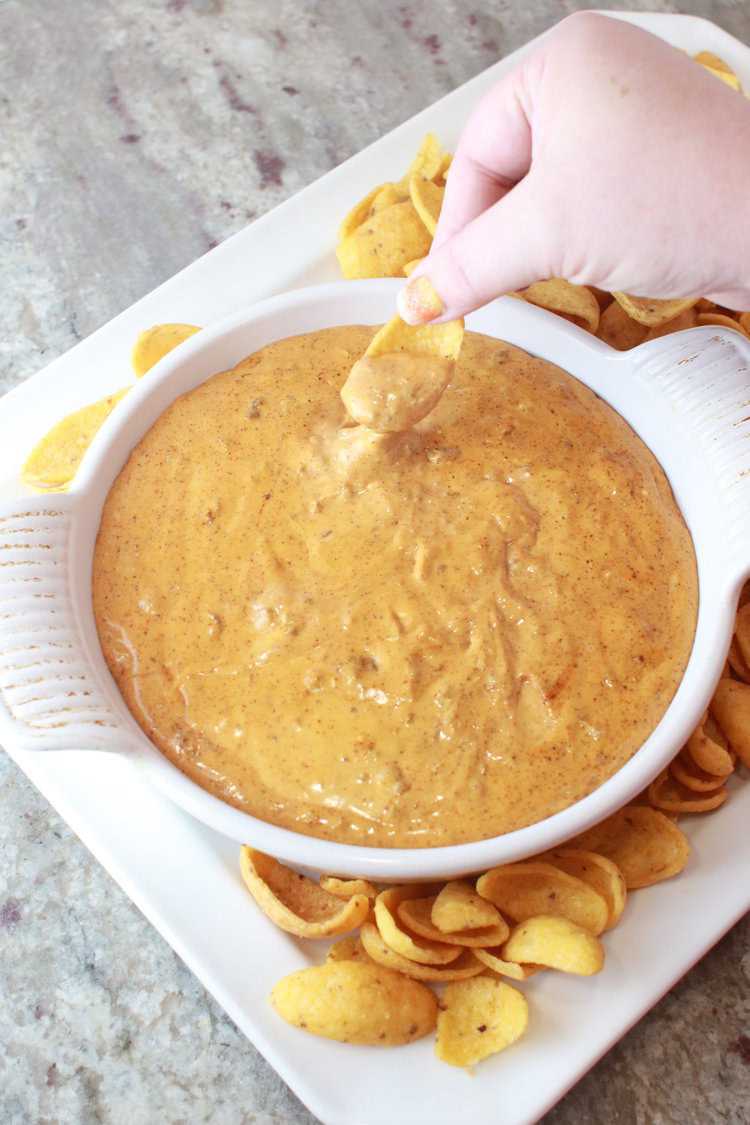 3 Ingredient Chili Cheese Dip