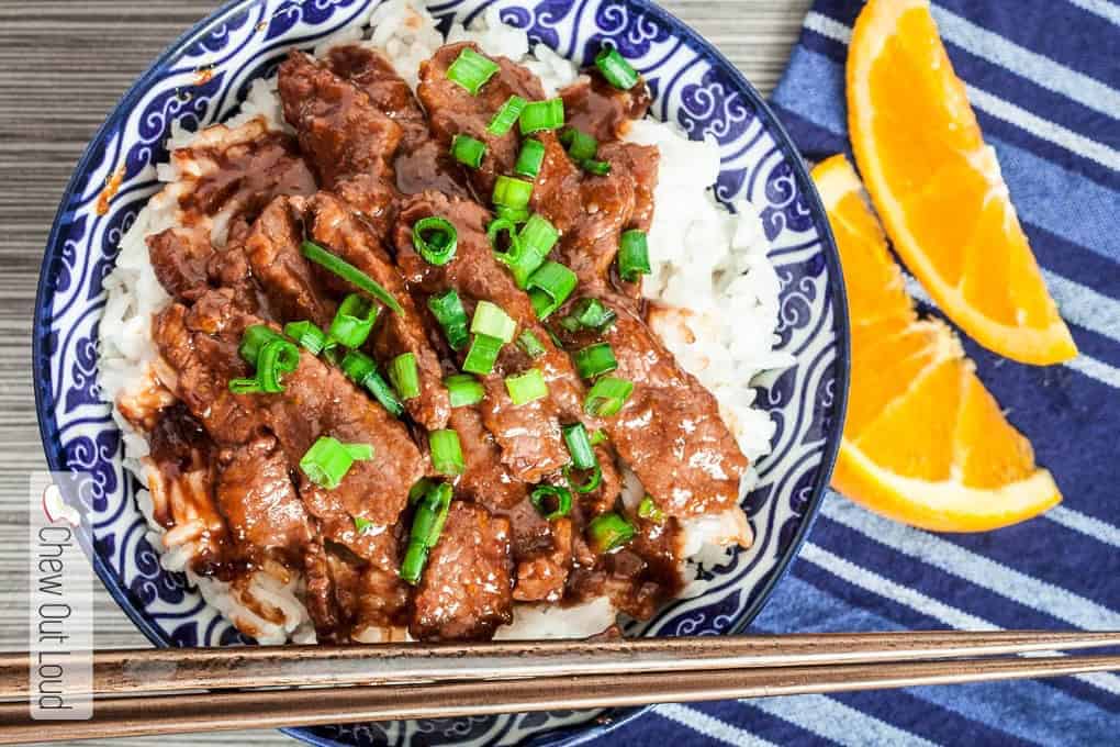30-Minute Asian Orange Beef