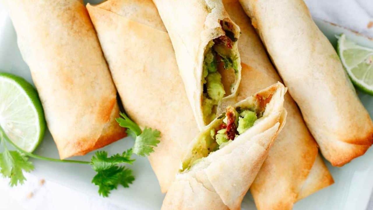 Air Fryer Avocado Egg Rolls