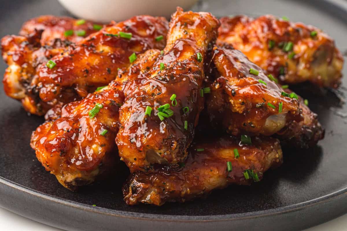 Air Fryer BBQ Chicken Wings