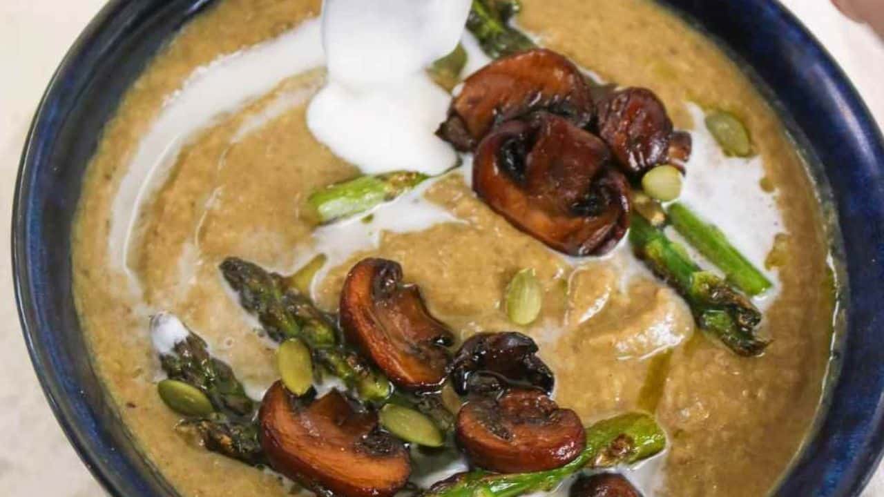 Asparagus Mushroom Soup
