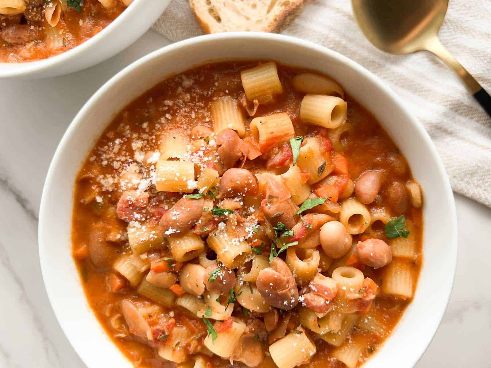 Authentic Pasta E Fagioli