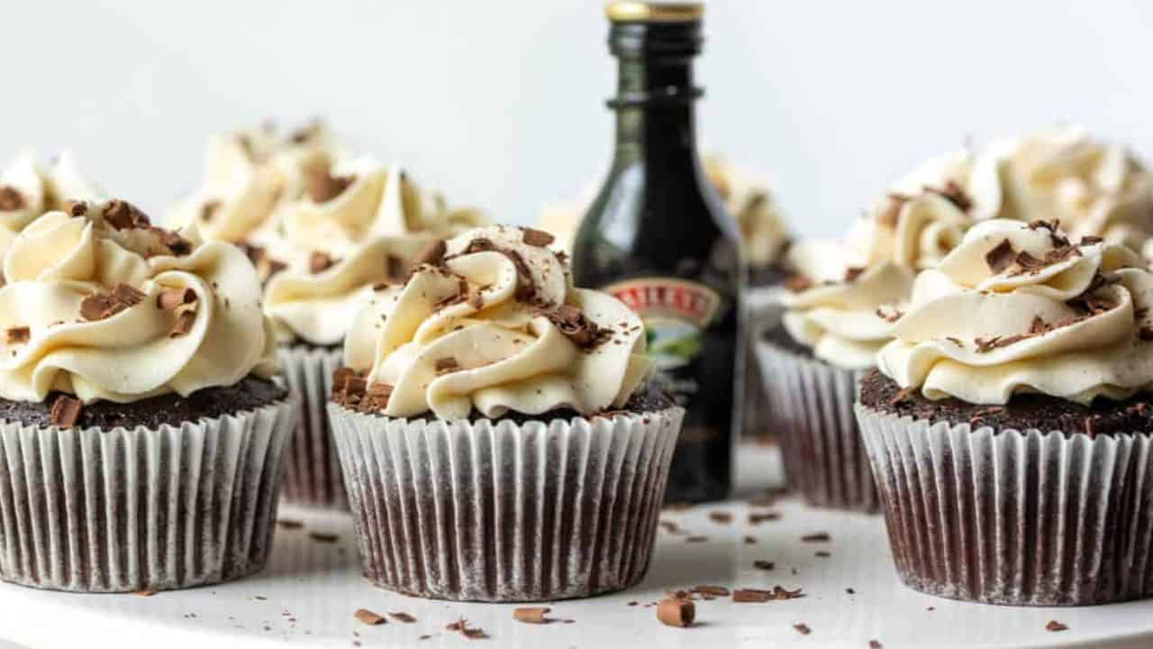 Baileys Irish Cream Cupcakes