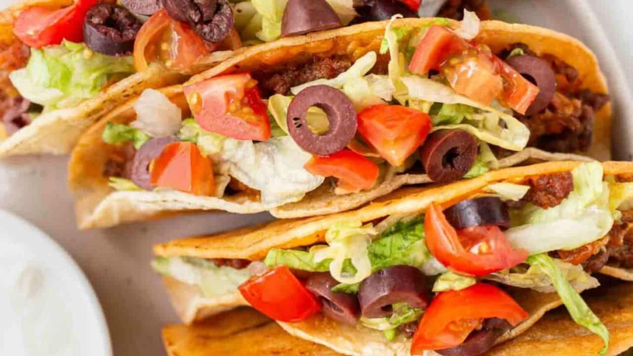 Baked Beef Tacos