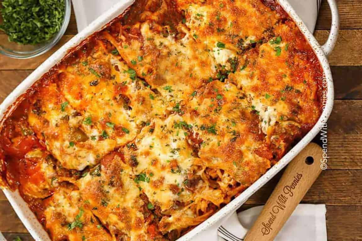 Baked Spaghetti Casserole