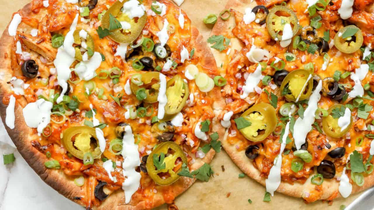 Barbecue Chicken Flatbread
