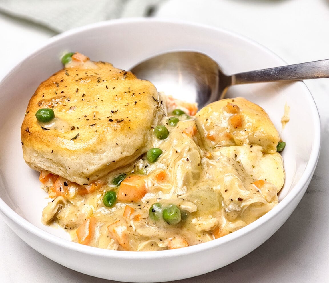 Biscuit Chicken Pot Pie