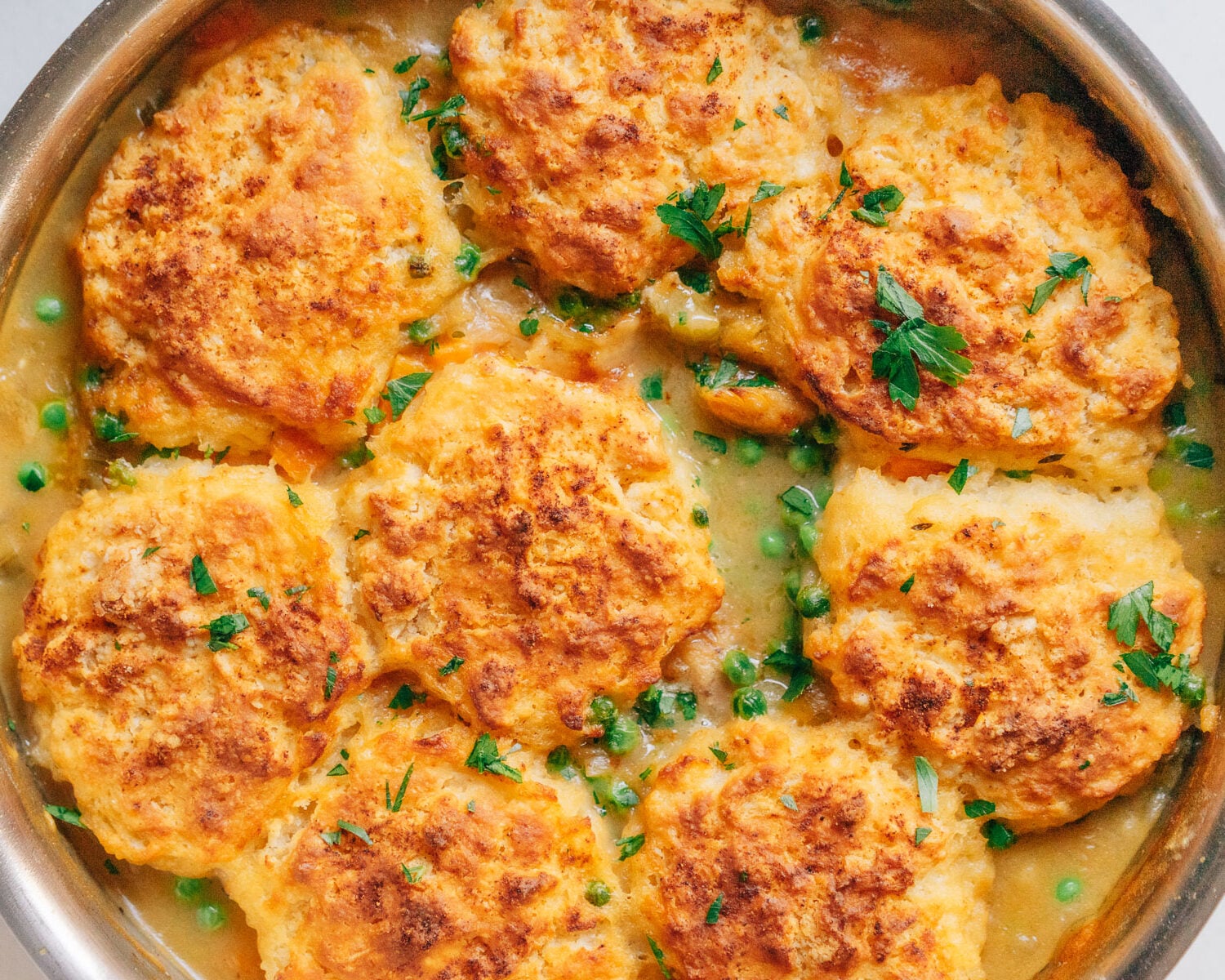 Biscuit-Topped Chicken Pot Pie