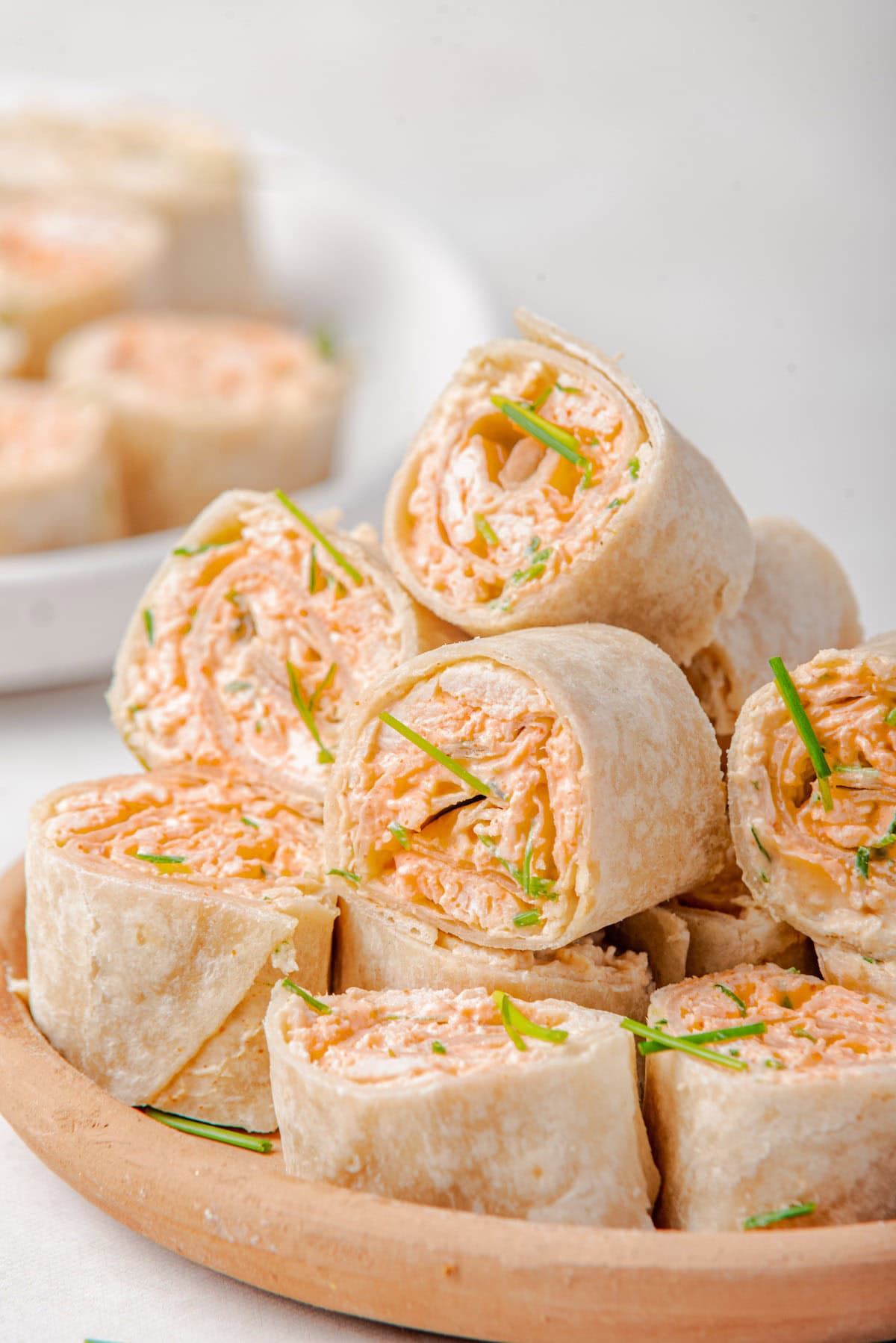 Buffalo Chicken Pinwheels
