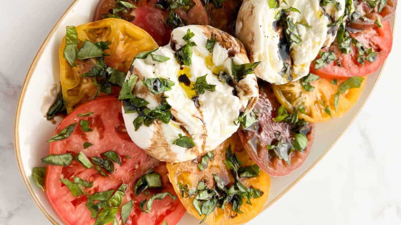 Burrata Caprese
