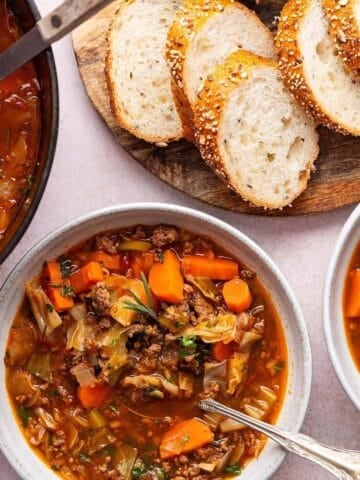 Cabbage Vegetable Soup Recipe With Beef