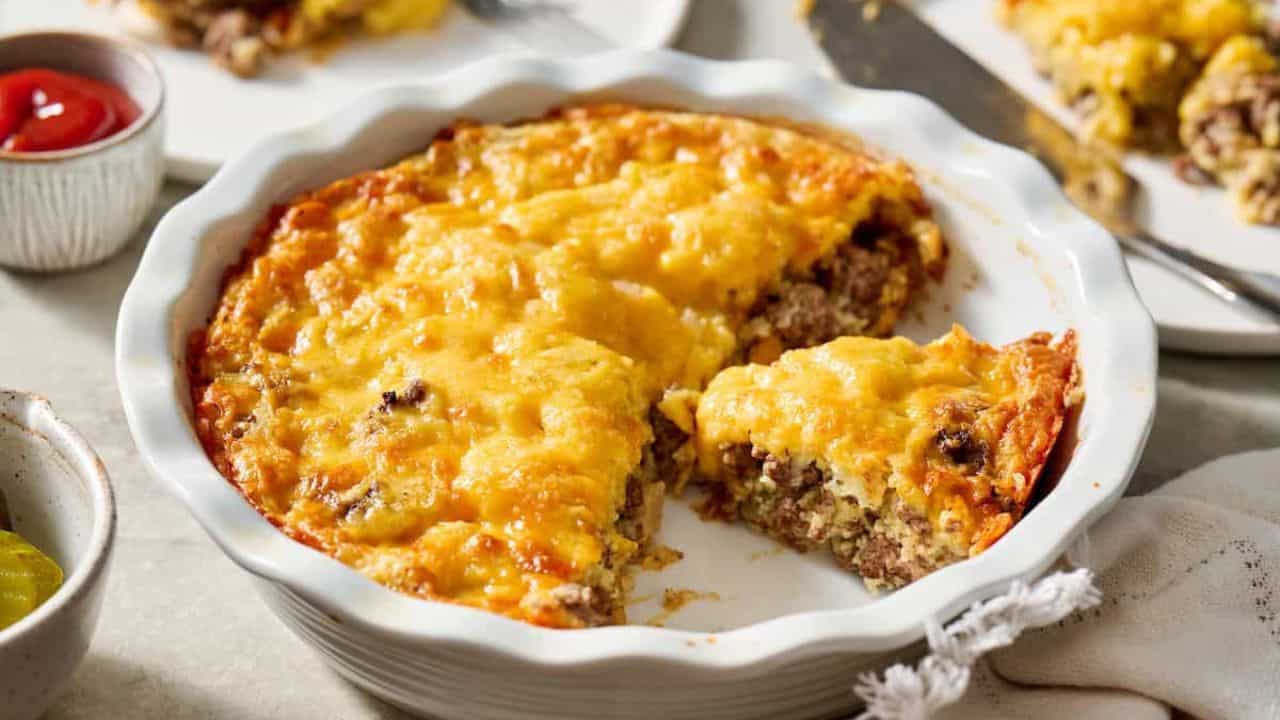 Cheeseburger Pie Recipe