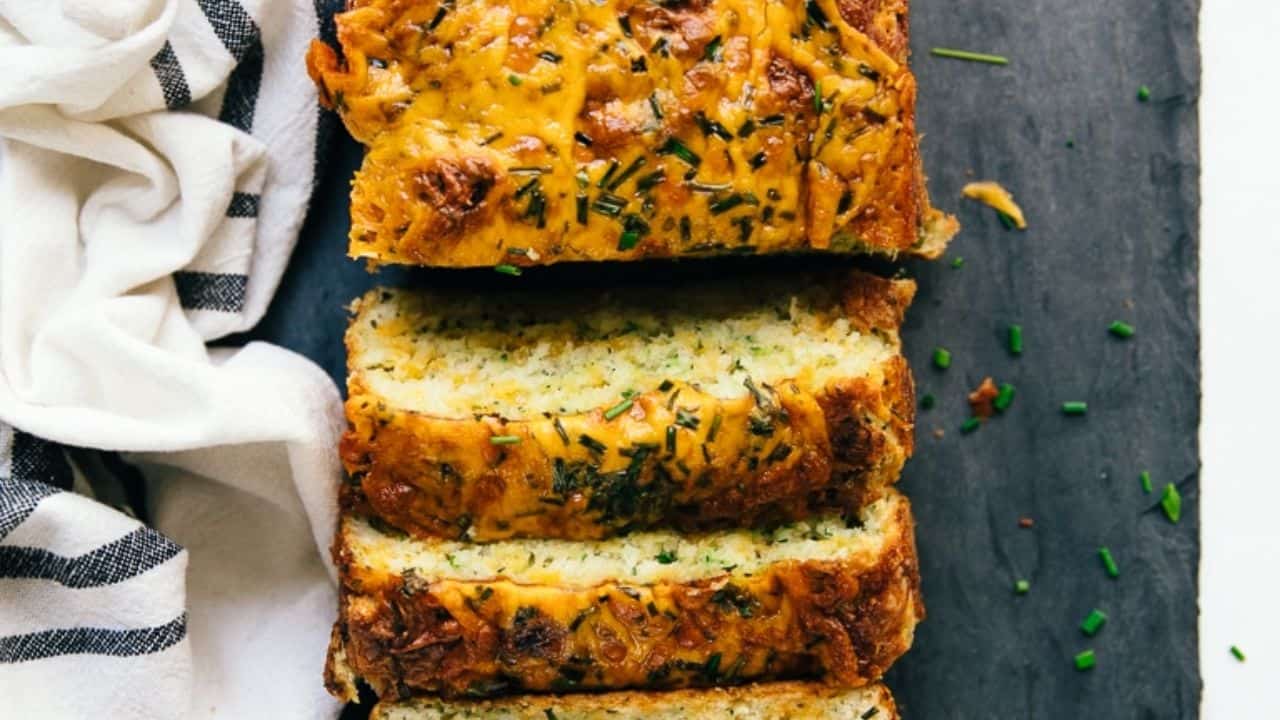 Cheesy Zucchini Bread