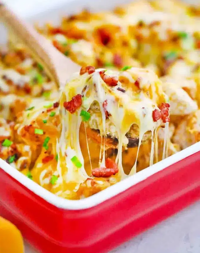 Chicken Bacon Ranch Casserole