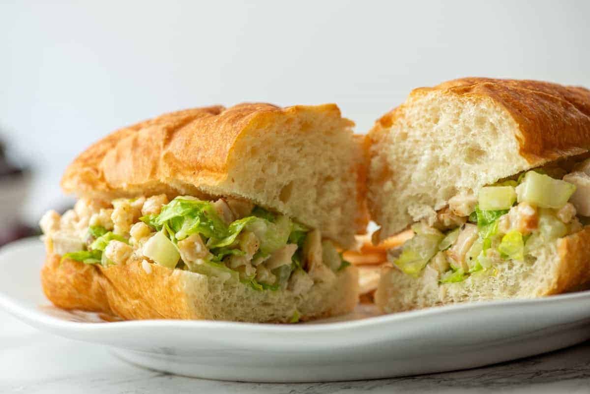 Chicken Caesar Salad Sandwich