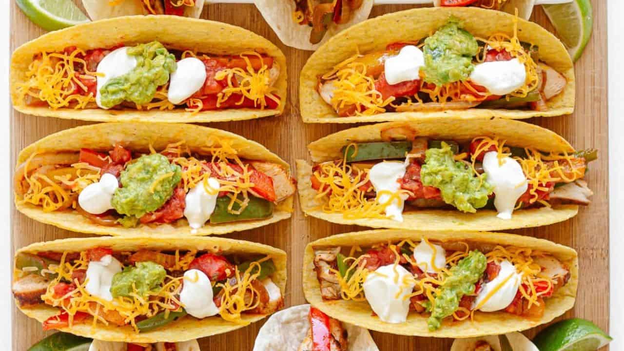 Chicken Fajita Tacos