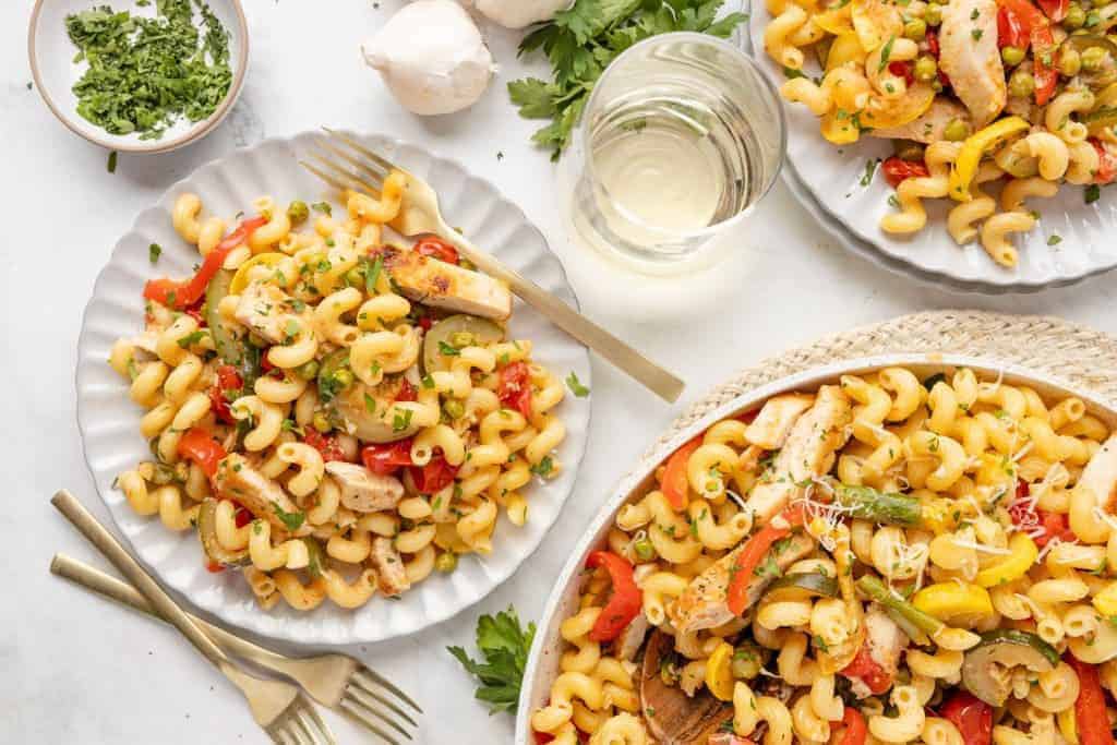 Chicken Pasta Primavera