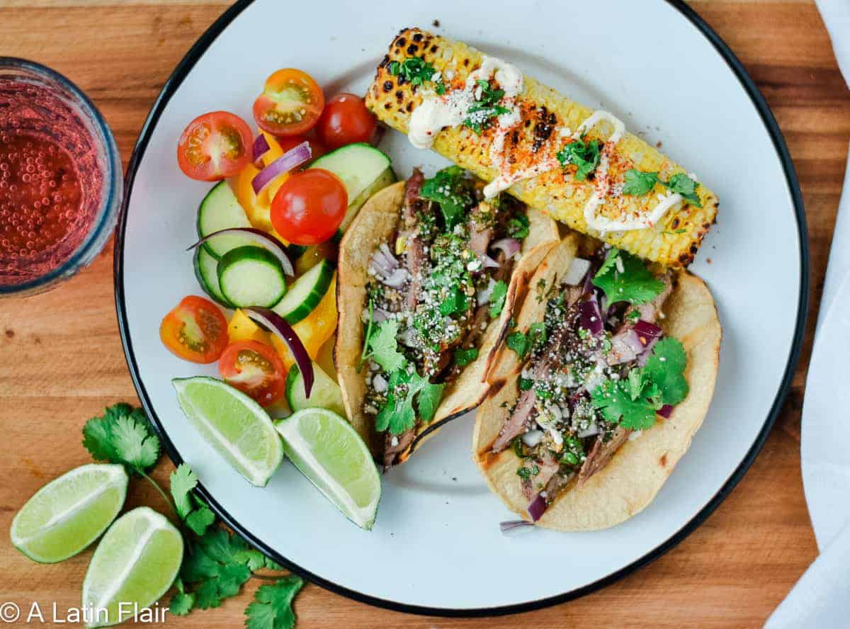 Chimichurri Steak Tacos