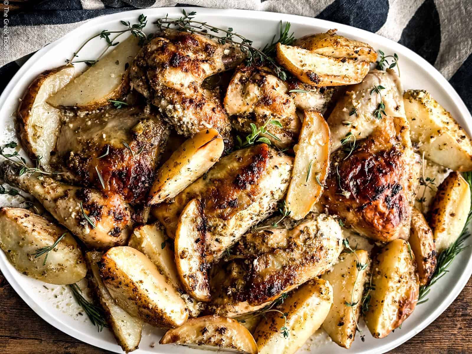 Classic Greek Lemon Chicken