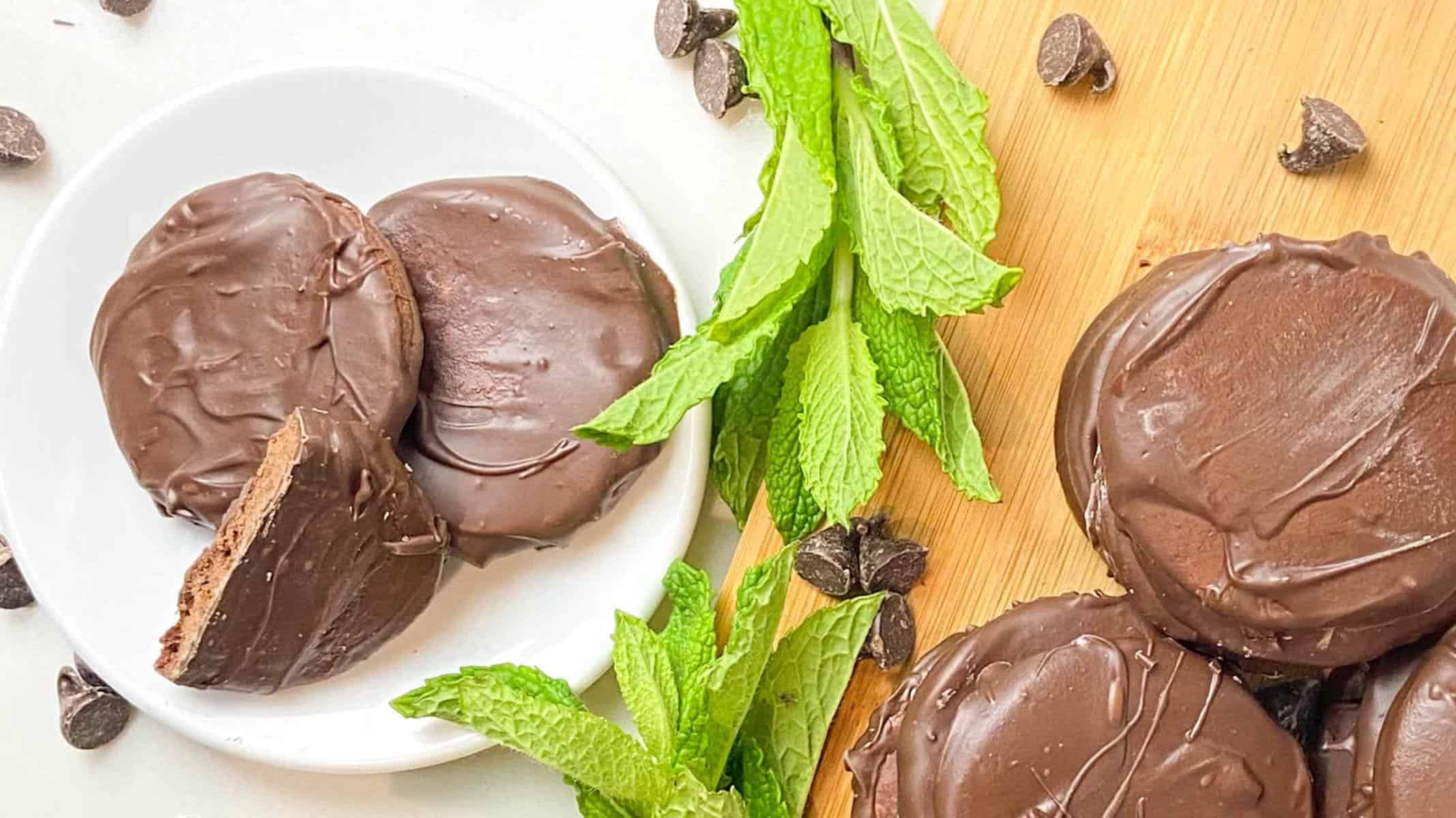 Copycat Girl Scout Thin Mint Cookies