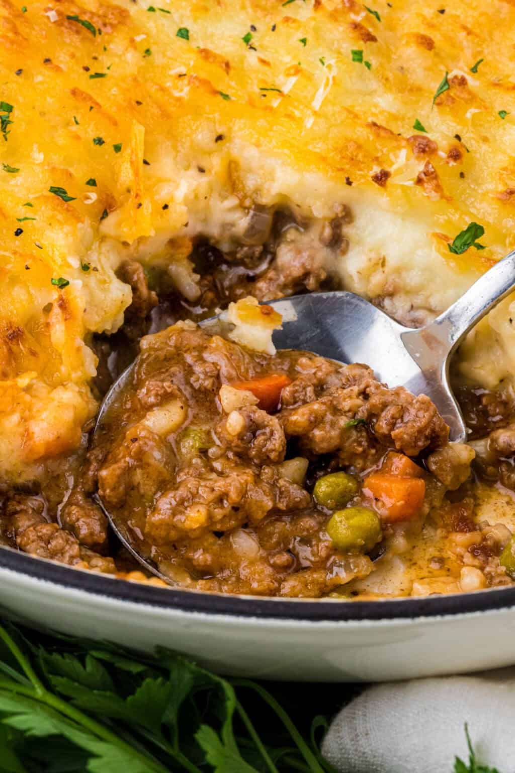 Cottage Pie With Cheese