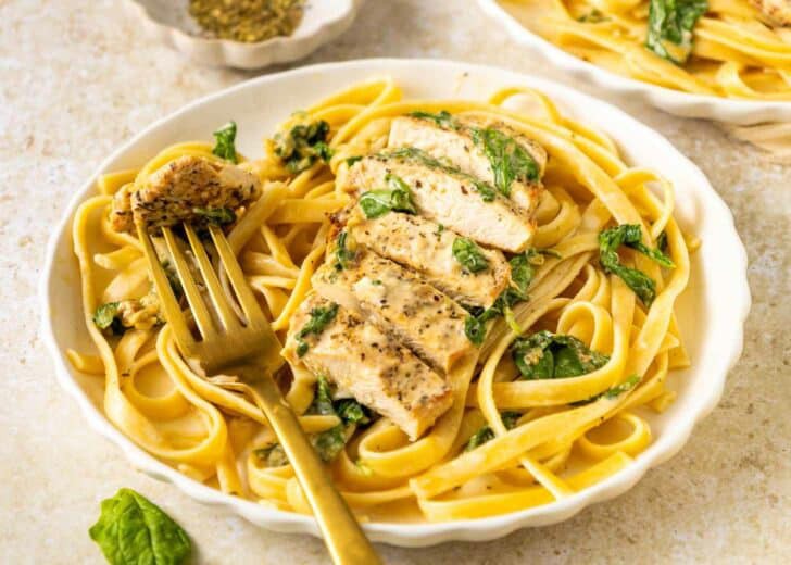 Creamy Chicken and Spinach