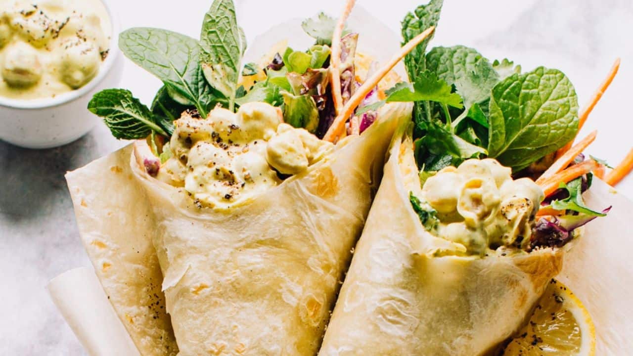 Creamy Indian Chickpea Salad