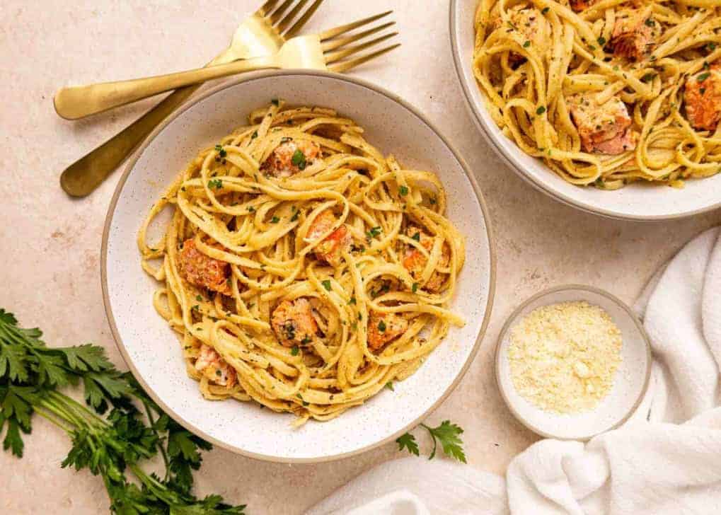 Creamy Salmon Pasta