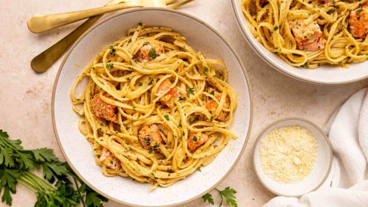 Creamy Salmon Pasta
